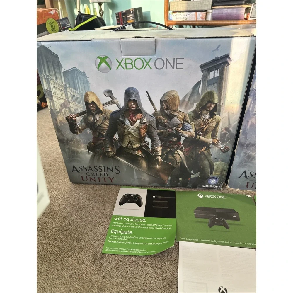 Xbox One Assassin's Creed Unity Console Box Headset &‎ Inserts Only 